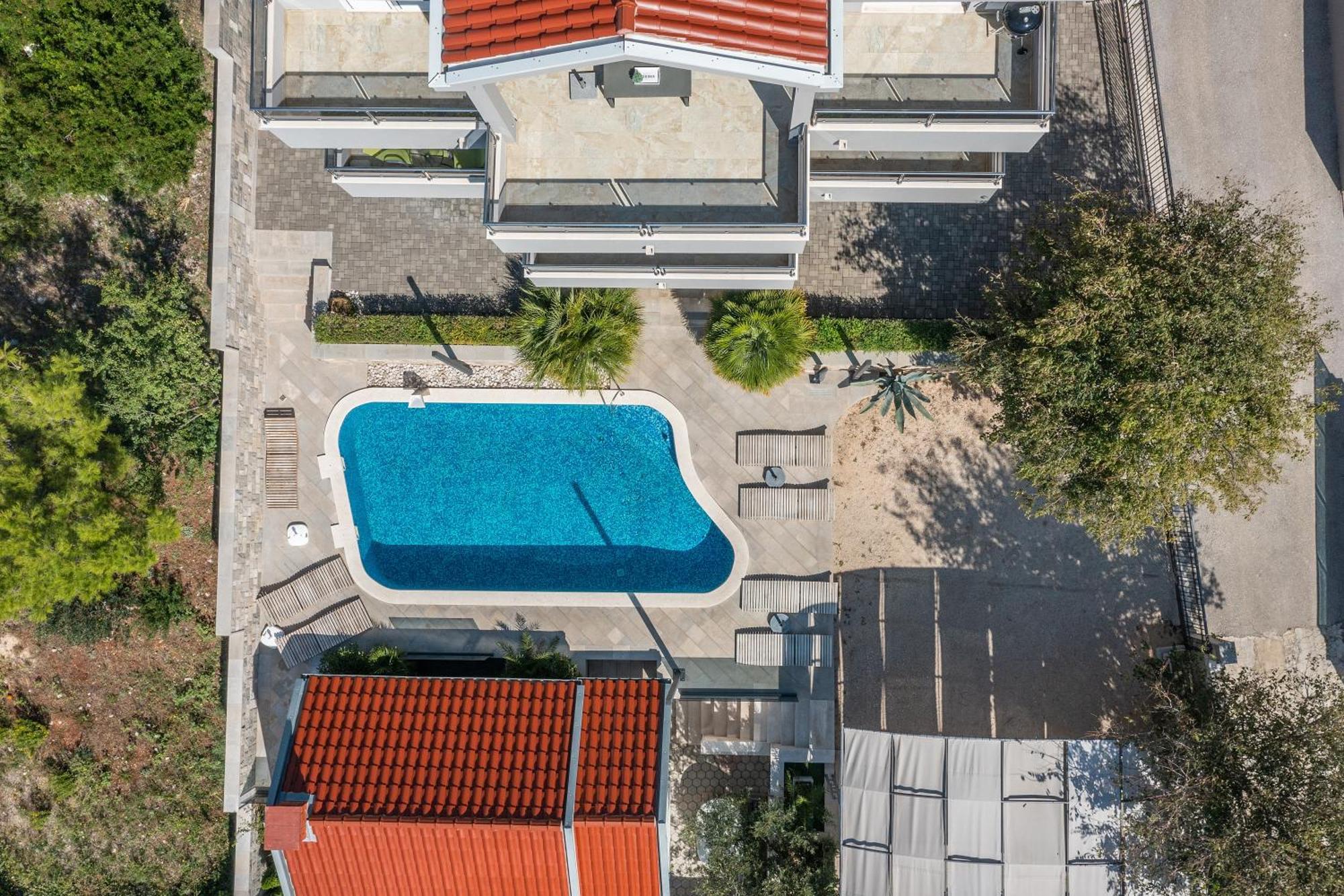 Villa Em Макарска Экстерьер фото
